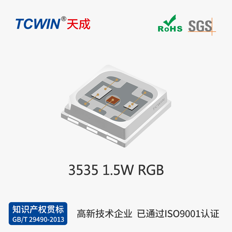 【中功率】3535 1.5W RGB 戶外高亮款